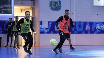 entrenamiento de la Selección Argentina