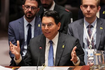 El representante permanente de Israel