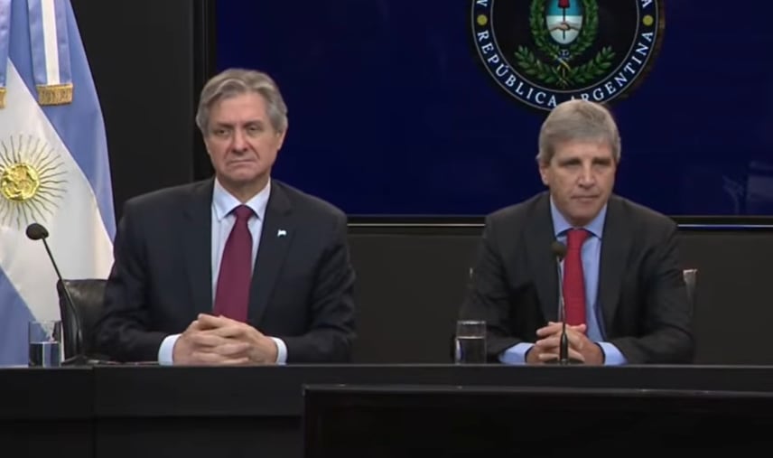 Caputo presentó el Programa Financiero 2027