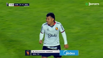 Golazo de Alejandro Ramos, incursionando