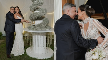 Ricardo Mendoza y Katya Mosquera se casaron en casa y armaron su boda en solo tres semanas