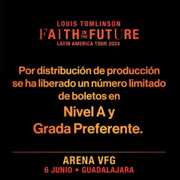 Liberan boletos para ver a