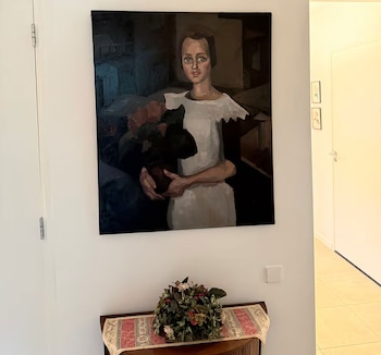 Retrato de una joven, pintado por Toon Kelder