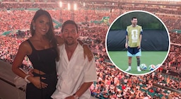 El álbum de fotos de la práctica de la Selección que publicó Messi y el comentario de Antonela Roccuzzo que causó furor