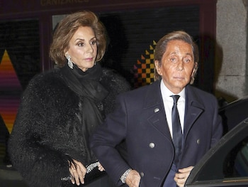 Naty Abascal y Valentino, en