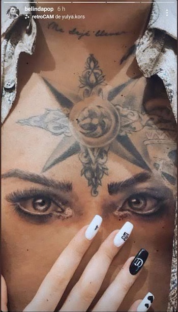 El cantante se tatuó los