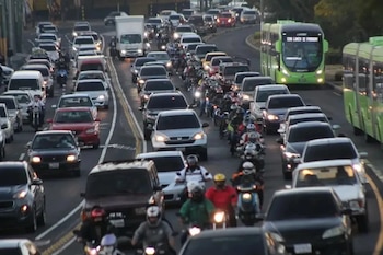 Un total de 713 mil vehículos ingresan diariamente a la Ciudad de Guatemala desde municipios aledaños.