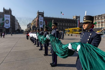 Imágenes del Desfile de la Revolución mexicana
Crédito: Presidencia