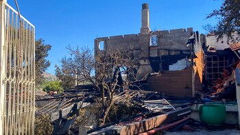 Bajo control el incendio cerca