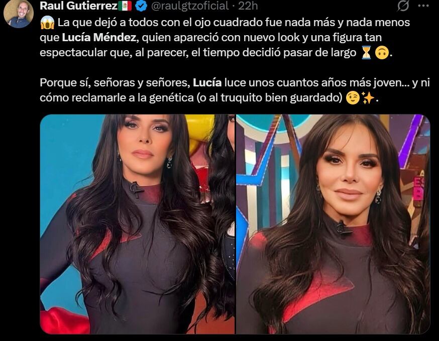 Así luce la actriz (captura)