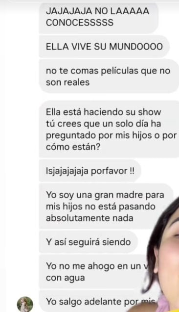 Samahara Lobatón utilizó su mensaje para enfatizar su fortaleza personal y su autonomía como madre, alejándose de cualquier señal de fragilidad. (TikTok)