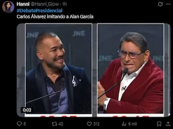 Debate presidencial EN VIVO: lo más viral en redes tras los momentos más polémicos. Captura: X.