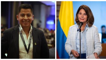 Ariel Ávila llamó “hipócrita” a la exvicepresidenta Marta Lucía Ramírez por criticar la represión a las manifestaciones en Venezuela: “Usted no dijo nada”
