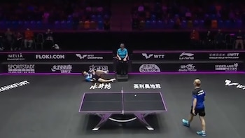 El espectacular punto en tenis