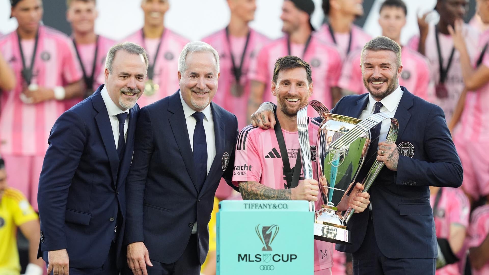 El Inter Miami quiere retener a Lionel Messi una vez que le ponga punto final a su carrera como futbolista profesional (AP Photo/Rebecca Blackwell)