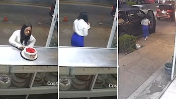 Mujer es bautizada como “Lady Pastel” al ser captada robando y huyendo en lujosa camioneta