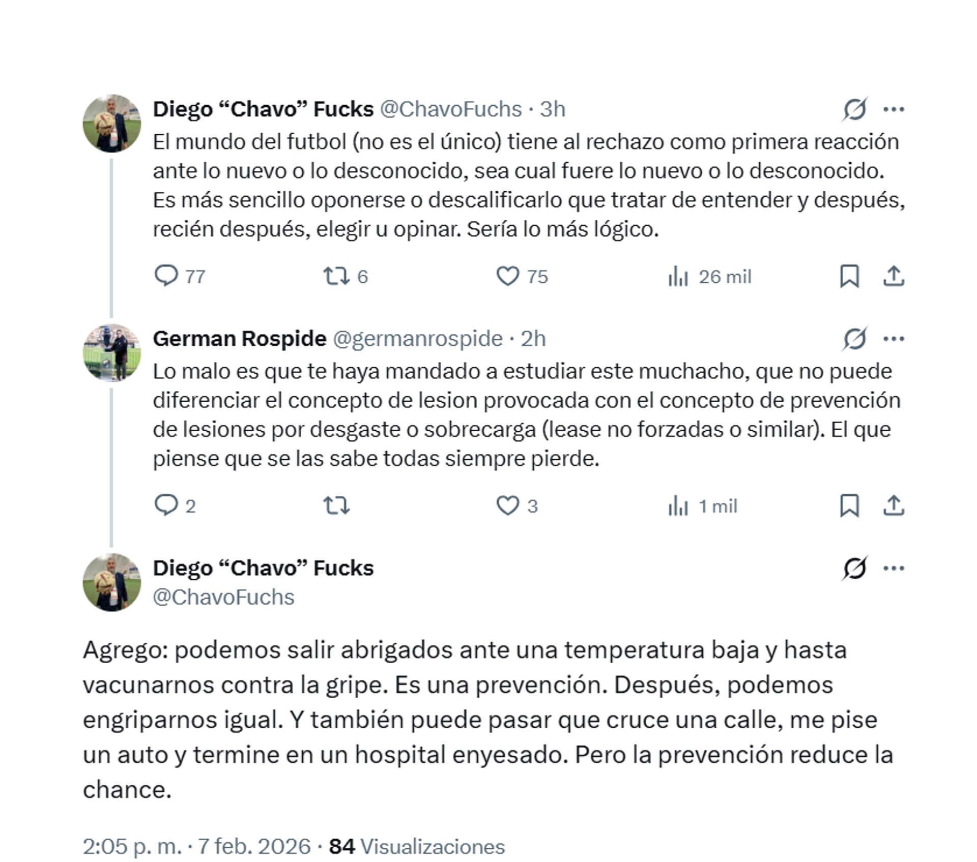 Uno de los mensajes que respondió el Chavo sobre el debate con Latorre