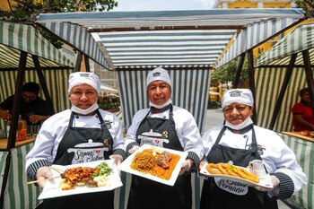 Gastronomía limeña en el aniversario