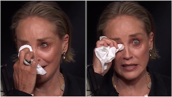 Entre lágrimas, Sharon Stone contó la dura decisión que tomó para que su madre pudiera morir en paz: “Necesito despegarme y liberarla”