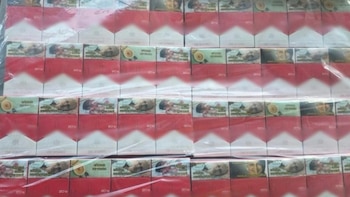 Confiscan más de 10 millones de cigarros escondidos entre cajas de vasos de vidrio en la aduana de Lázaro Cárdenas
