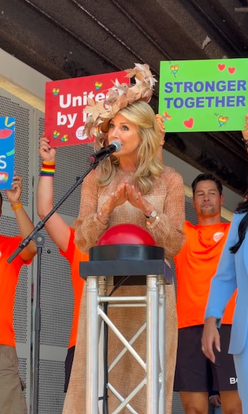 La reina Máxima de Holanda en el World Pride en Ámsterdam (Casa Real)