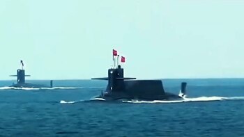 Un submarino nuclear chino Tipo