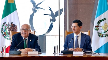Roberto Velasco y canciller de Guatemala revisan agenda de seguridad y migración