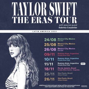 The Eras Tour llegará a