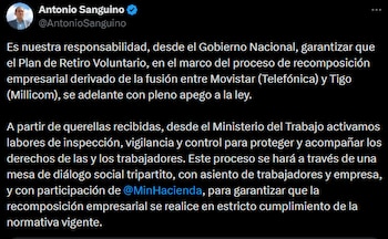 Foi anunciado pelo Ministério do Trabalho