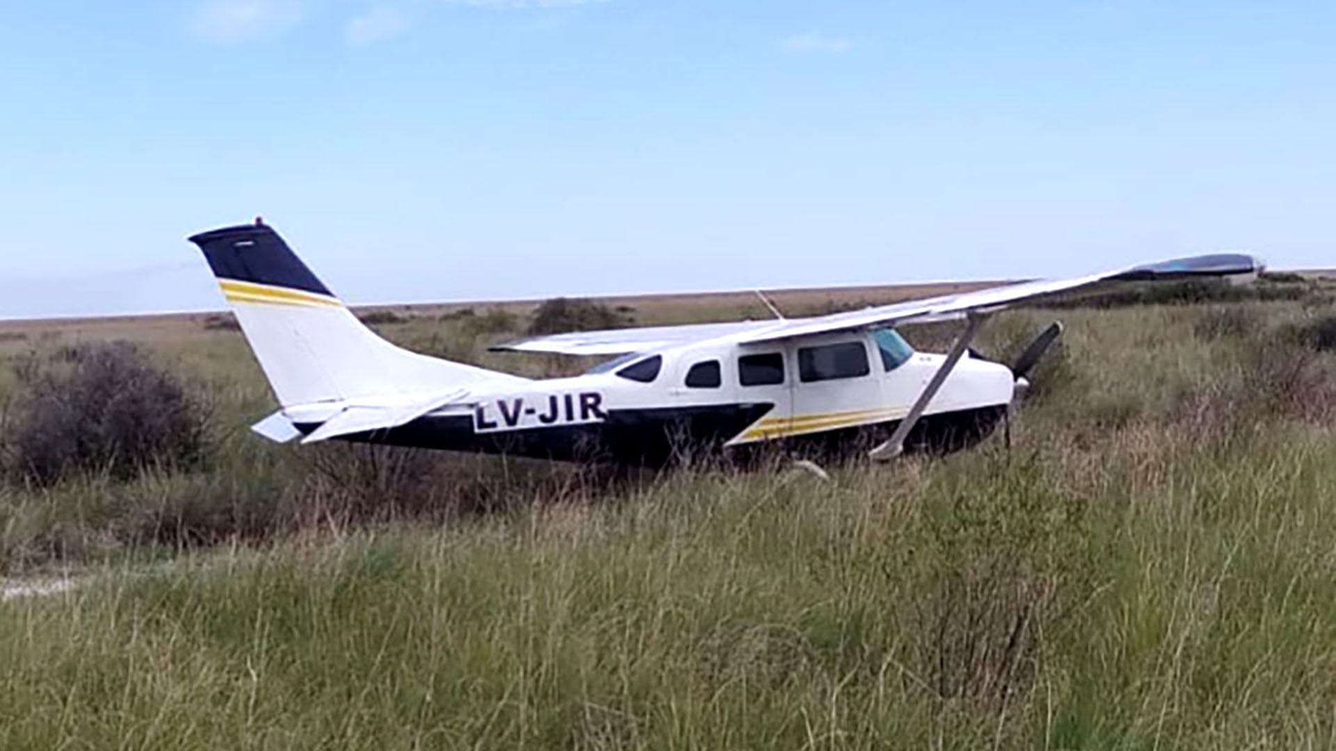 La avioneta encontrada