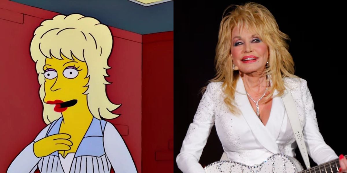 En su cameo en Los Simpsons, Dolly Parton se interpretó a sí misma en una escena ambientada en la cárcel del estadio durante el Super Bowl (Captura/YouTube)
