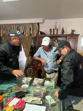 Las autoridades incautaron 250 millones