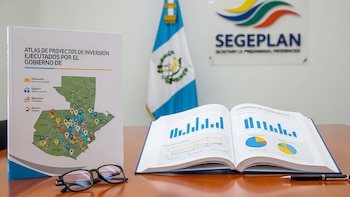 La Secretaría de Planificación presenta el atlas de proyectos de inversión ejecutados por el Gobierno de Guatemala