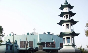 El templo católico con inspiración