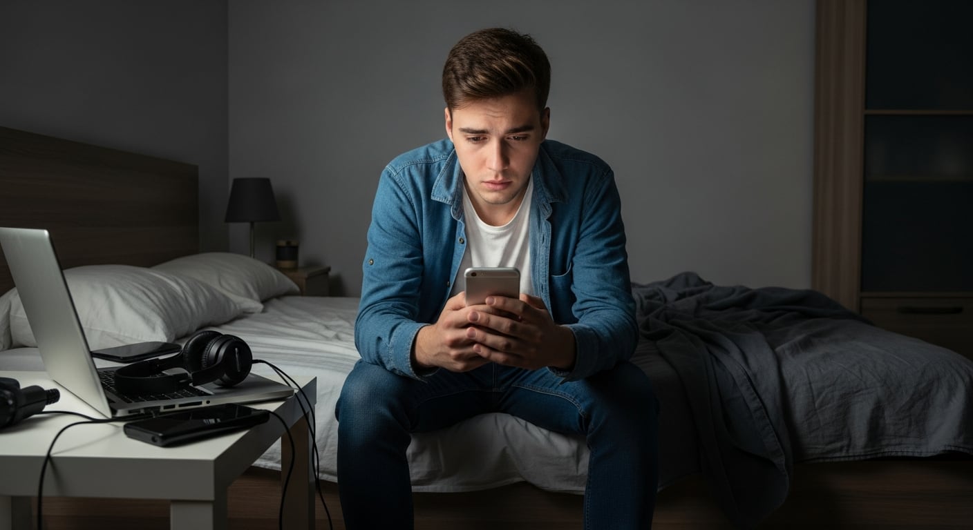 El 41% de los jóvenes de 18 a 34 años presenta una afectación clínica significativa en salud mental, frente al 10% de los mayores de 55 años (Imagen Ilustrativa Infobae)