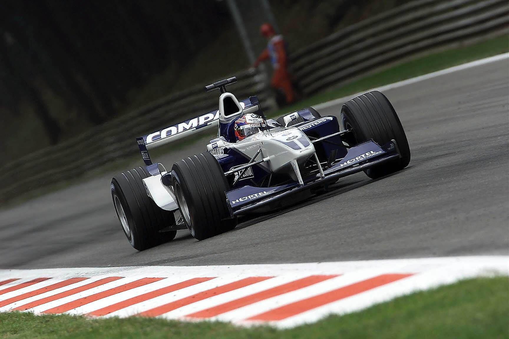 Juan Pablo Montoya obtuvo en Monza su tercera pole position de la temporada 2001 con el Williams-BMW FW23, favorecido por la potencia del motor BMW - crédito ©Sutton Motorsports/ZUMA Press