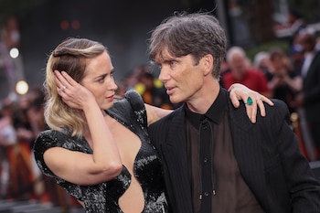 Emily Blunt y Cillian Murphy regresan como Evelyn Abbott y Emmett en la tercera entrega de la saga (Vianney Le Caer/Invision/AP)