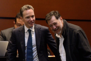 Gerardo Fernández Noroña, y Manuel