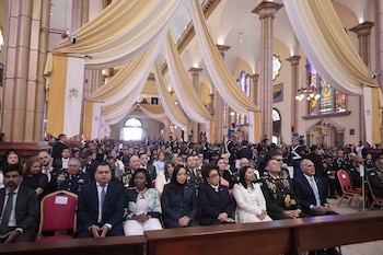 La tradicional misa reunió a