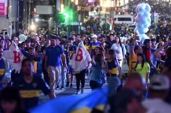 Los xeneizes se congregaron en