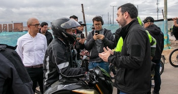 Las autoridades distritales intensifican controles para recuperar el espacio público y proteger la vida de peatones y ciclistas en Bogotá - crédito Alcaldía de Bogotá/Secretaría de Movilidad