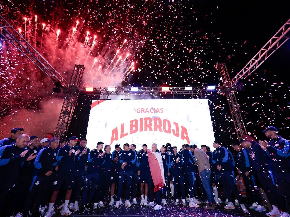Paraguay regresó al país tras su paso por el Mundial 2026