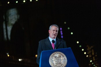El alcalde Bill de Blasio (Reuters)