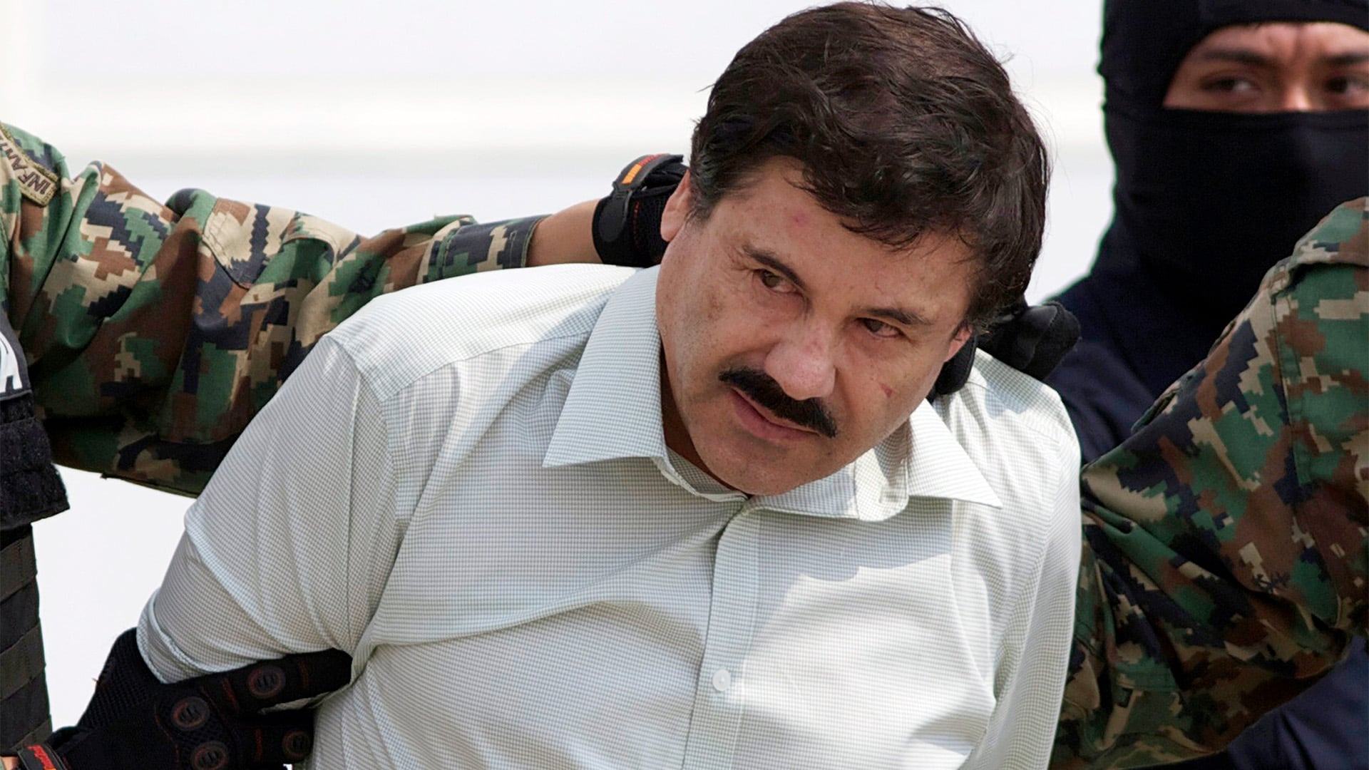 Joaquín Guzmán Loera durante su segunda detención, efectuada en 2014
Crédito: AP