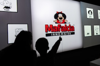 Muestra inmersiva de Mafalda en el Centro Cultural Recoleta