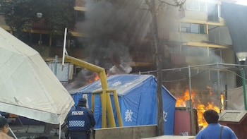 Este domingo el Multifamiliar Tlalpan se incendió, no hubo víctimas mortales.
