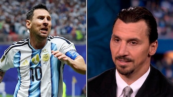 Ibrahimovic se rindió ante Messi tras el triunfo de Argentina y lanzó un particular elogio: “Se convirtió en un animal”