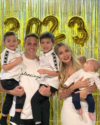 Santiago Arias y Karin Jiménez