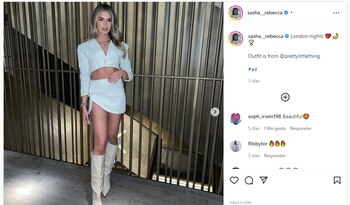 Sasha Attwood, esposa de Grealish