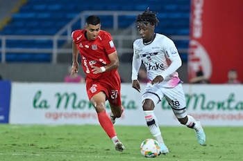 El historial entre Fortaleza CEIF y América de Cali está igualado con una victoria para cada equipo y dos empates - crédito Dimayor/Gabriel Aponte